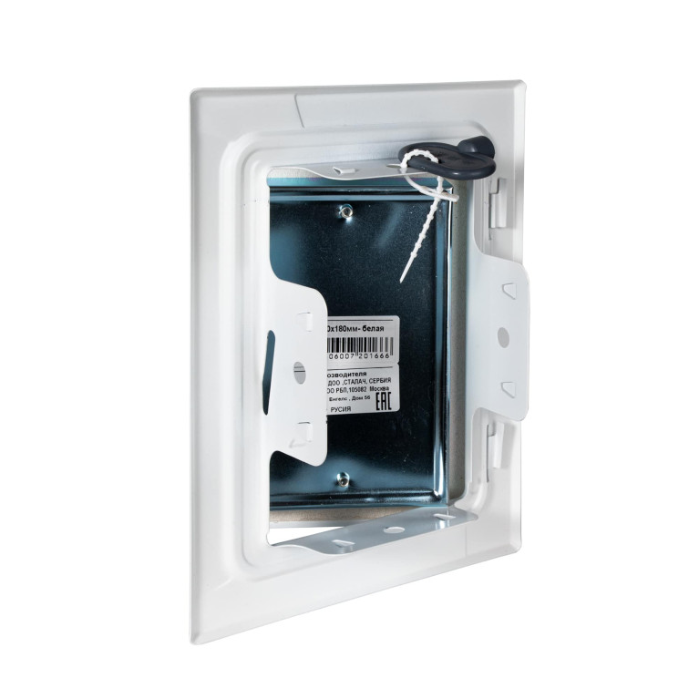 Сhimney door - cleaning door - maintenance hatch 160x280mm white plasticized